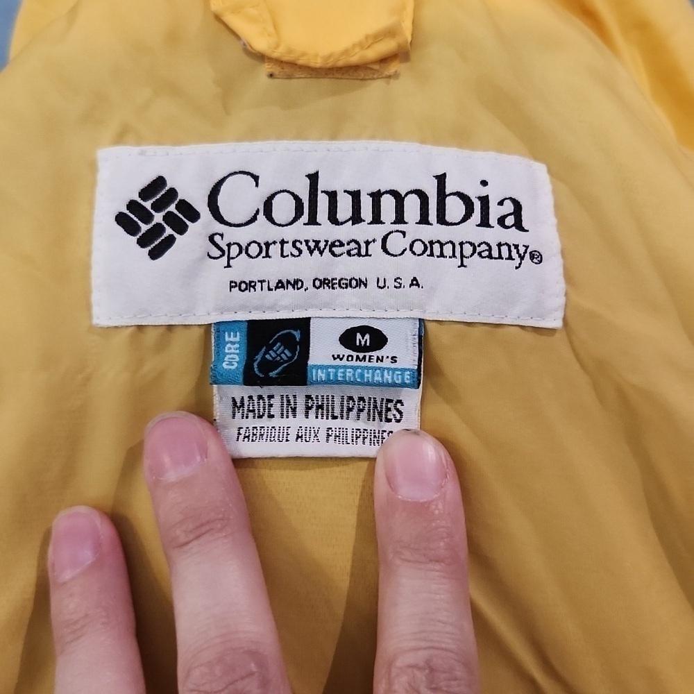 Vintage 90's Columbia core Interchangeable extra long puffer snow ski co… - Picture 11 of 15